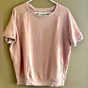 The Great short sleeve sweatshirt